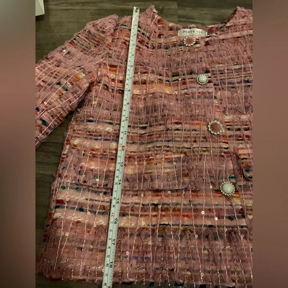 "Chanel-vibe" suit barbiecore - Picture 13 of 16